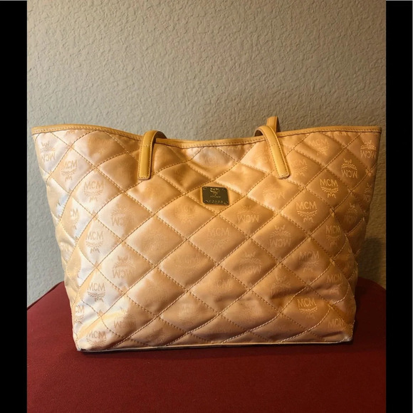 MCM Handbags - MCM Quilted Tote